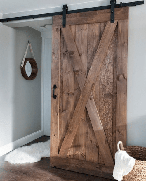 Sliding Door, Pantry Door, Salvaged, Solid Wood Door – The Old Grainery