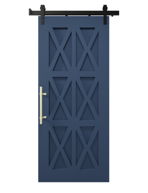 The Harper Custom Wood Six X Barn Door - SW9176