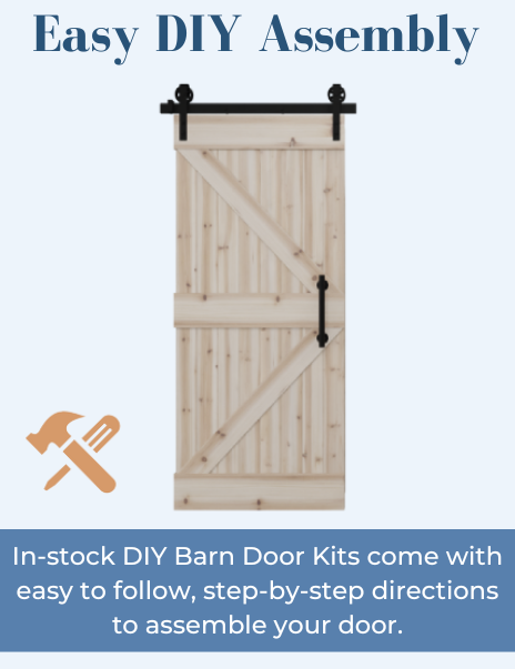 Board & Batten Kit - Double Diagonal Panel Right - Easy DIY Assembly