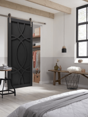 Black Painted Sliding Barn Doors | White Shanty