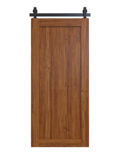 Stained Wood Sliding Barn Doors