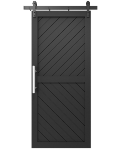 Black Sliding Barn Doors