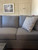 Custom large gray sectional sofa, made in USA. Discounted floor model available for pickup in Solana Beach or shipping nationwide.