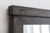 Wooden Frame Beveled Wall or Floor Mirror. Available in Gray, Dark Brown, Black, or Light Brown