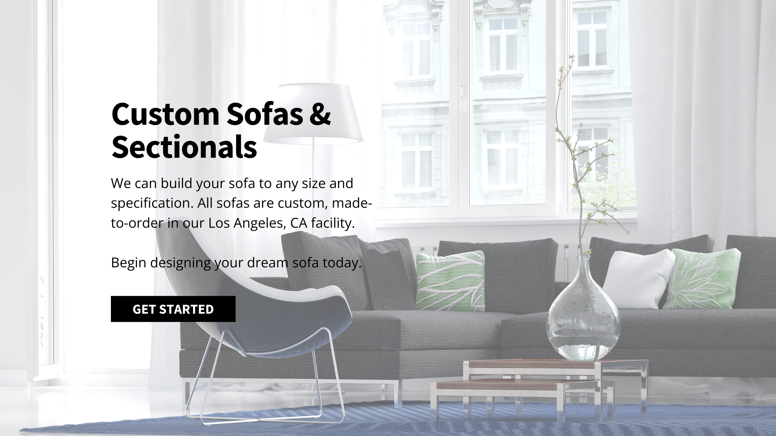 Custom Sofas and Sectionals - Cedros Design District - Build Your Own Sofa