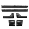 2006-2009 Dodge Ram Pickup Outer Rockers And Cab Corner Set  (4 Door Mega Cab)