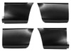 1972-1993 Ramcharger & Trailduster Rear Quarter Lower Front & Lower Rear Sections (4 Piece Set)