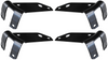 1955 Chevy Front And Rear Center Bumper Brackets (Sold As A 4 Pc Set)