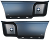 Lh & Rh- 2004-2014 Ford F150 Pickup Bedside Lower Rear Sections PAIR (With Molding Holes)