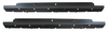 2007-2013 Chevy & Gmc Pickup Slip-on Rocker Panels (4 dr Extended Cab)