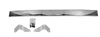 1953-1956 Ford Pickup Chrome Front Bumper With Brackets