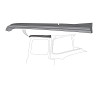 Rh - 1956 Ford F100 F250 Pickup Steel Drip Rail Above Door