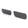 Sun Visor - Black - Pair - 73-91 Chevy GMC Truck