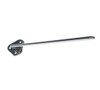 Black Sun Visor and Chrome Rod 4 Pc Set- 73-91 Chevy GMC Truck