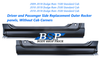 2009-2018 Dodge Ram Pickup Outer Rocker Panel SET Fits 2 Door Standard Cab