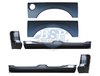 2009-2018 Dodge Ram Pickup Rocker Panel Cab Corner Wheelarch Kit (4 Door Crew Cab)