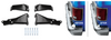 1981-1987 Chevy Gmc Pickup Rear Bumper Bracket Set (Fleetside)