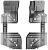 1997-2006 Wrangler Tj Floor Panel / Partial Floor Brace Kit (6 Pieces)