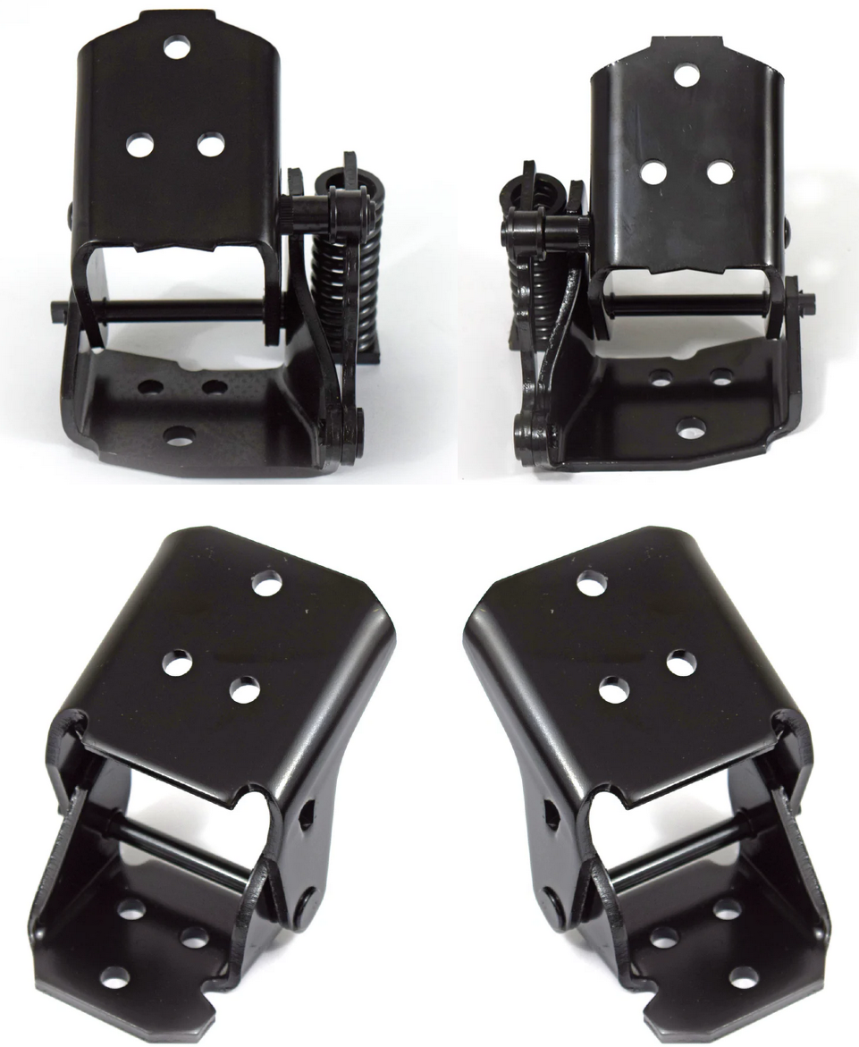 OER Complete Door Hinge Set – Upper & Lower For 1962-1966 Chevy II Nova, Steel, Left & Right