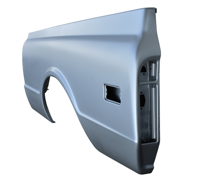 Lh 1968-1972 Chevy & Gmc Pickup Fleetside Complete Bedside (Shortbed)