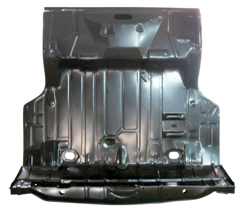 1971-1972 Chevelle Complete Trunk Floor With Braces
