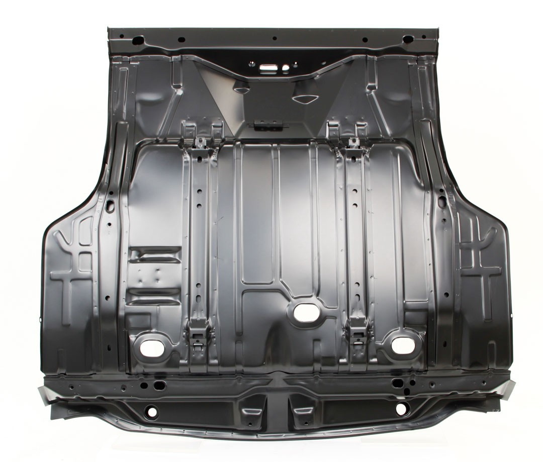 1971-1972 Chevelle Complete Trunk Floor With Braces