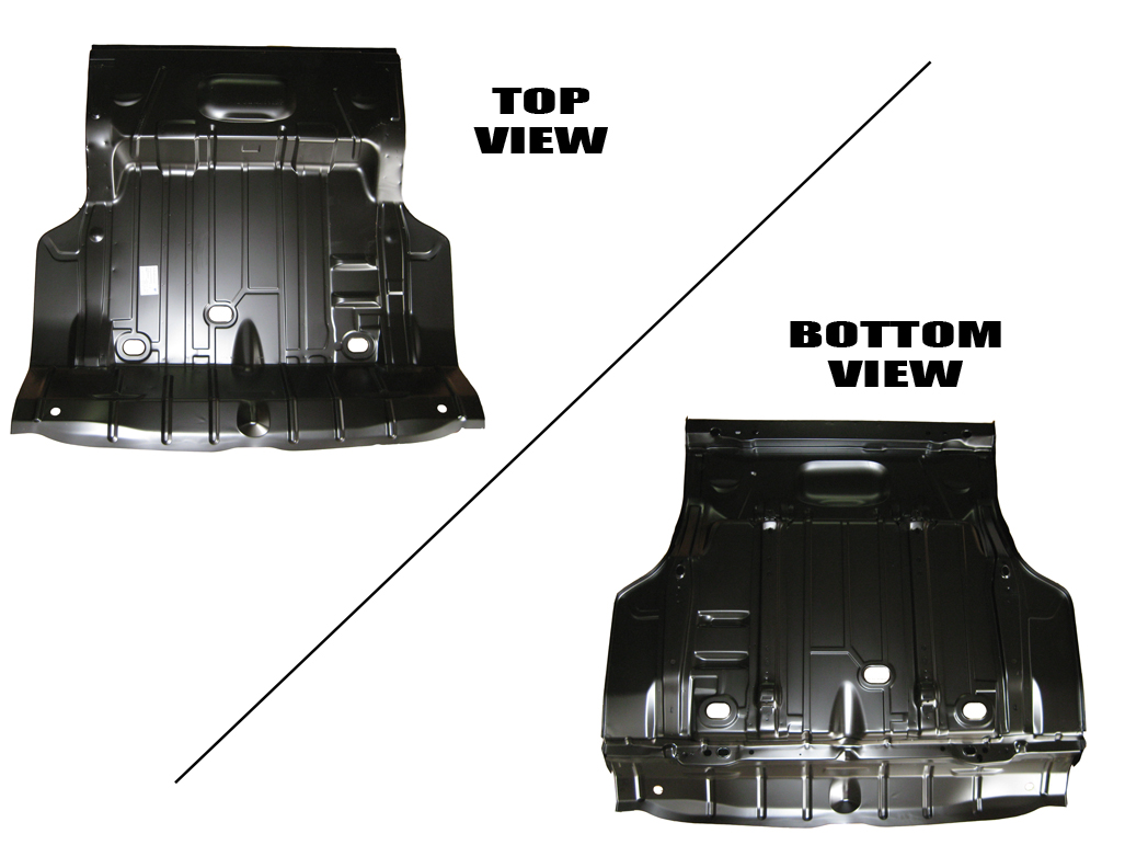 1968 Gto / Lemans / Tempest Complete Trunk Floor Body Shop Price, llc