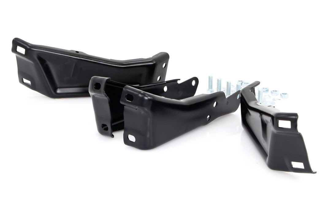 Mill Supply Rear Bumper Bracket Kit – For 1967-1972 Chevy/GMC C/K Pickup (Fleetside & Stepside)