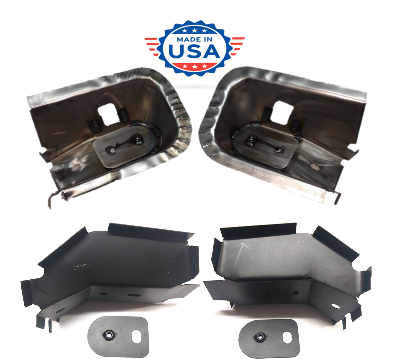 1994-2002 Dodge Ram Steel Front & Center Cab Mounts (Sold As A 4 Piece Set)