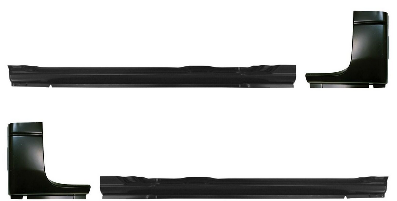 1998-2001 Dodge Ram Outer Rocker Panels u0026 Cab Corners (4 Door Quad Cab)