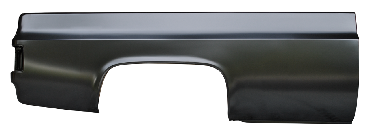 Rh 1979-1987 Chevy & Gmc Complete Bedside Assembly 8' Bed (Without Fuel Hole)