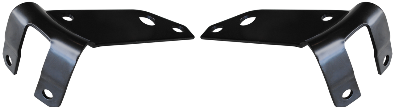 1955 Chevy Bel Air Front Or Rear Center Bumper Brackets (Sold As A Pair)