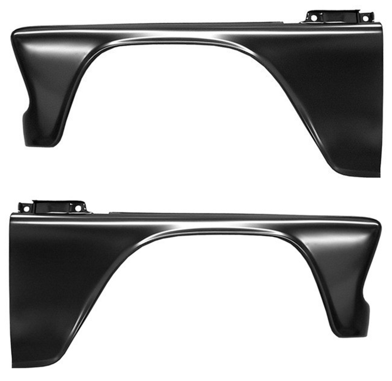 Lh & Rh - 1960-1966 Chevy & Gmc Truck Steel Front Fenders (Sold As A Pair)