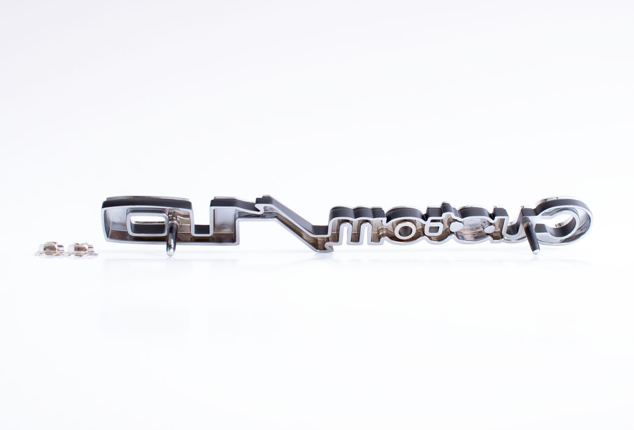 19691972 Chevy Truck "Custom 10" Front Fender Emblem Set Body Shop Price