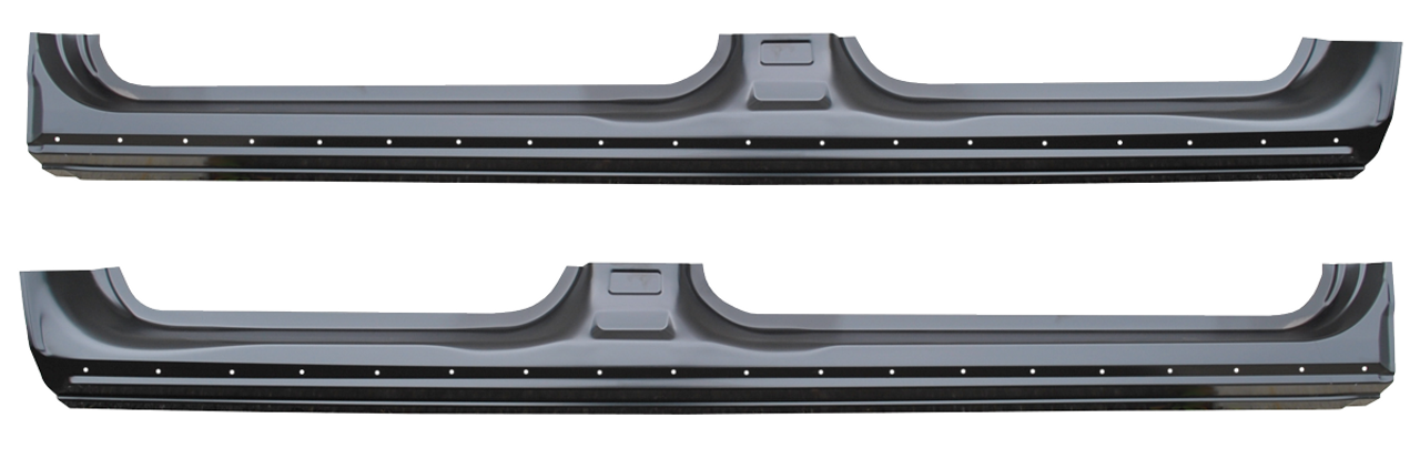 Lh Rh - 2009-2014 Ford Pickup F150 Rocker Panels (4 Door Crew Cab)