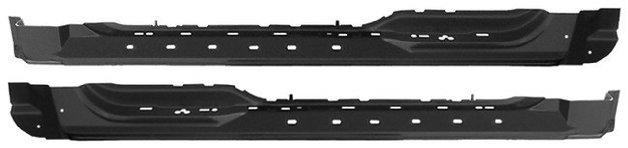 Lh & Rh -1997-2003 Ford F150 Pickup Rocker Panel Set (4 Door Extended Cab)