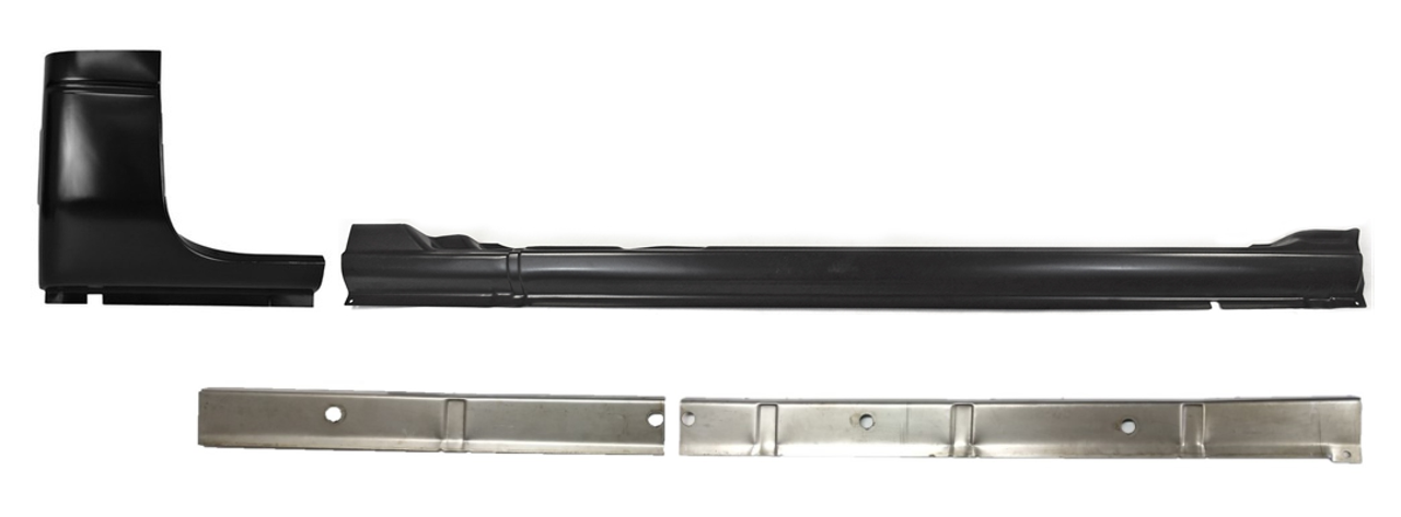 Rh 1998-2001 Dodge Ram Outer And Inner Rocker Panels Cab Corner 4 Door Quad Cab