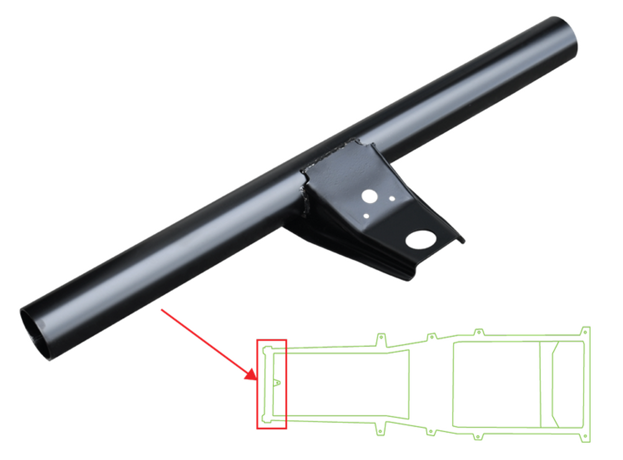 1987-1995 Jeep Wrangler YJ Frame Front Frame Crossmember With Body Mount