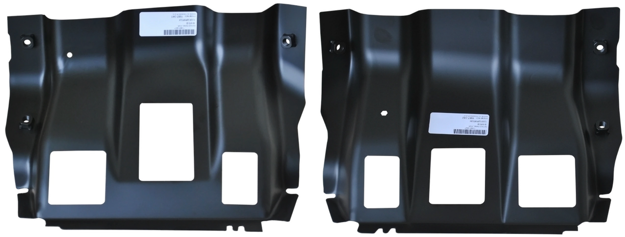 Lh Rh 1999-2016 Ford Superduty & Excursion Front/Center Outer Floor Pan Supports Pair