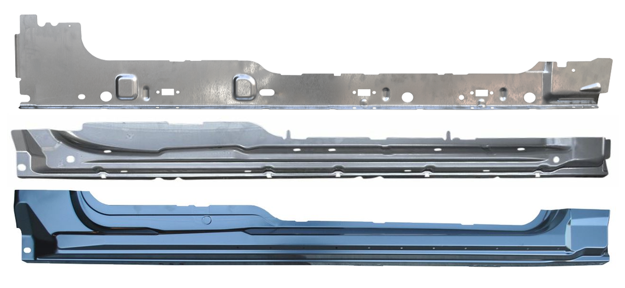 20092014 Ford Pickup F150 Outer, Center, Inner Rocker Panel Set 4 Door