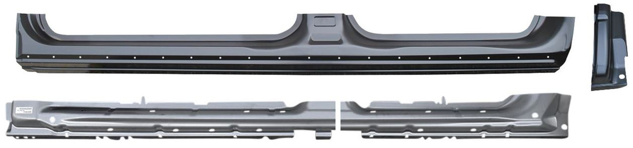 Lh 2009-2014 Ford Pickup F150 Rocker Panel, Cab Corner, Inner Support (4 Door Crew Cab)