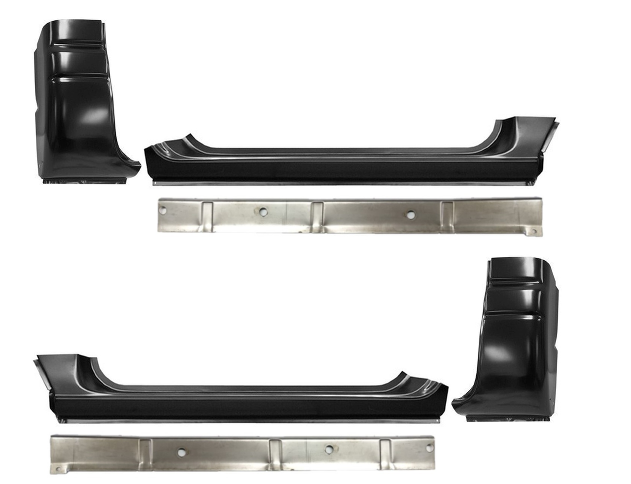 1994-2001 Dodge Ram Outer Rocker Inner Rocker Panel & Cab Corner KIT For 2 Door Standard Cab