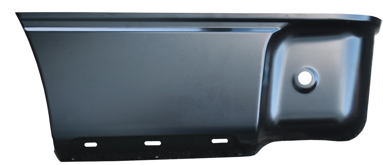 Lh 2009-2014 Ford F150 Pickup Bedside Lower Rear Section (Without Molding Holes)
