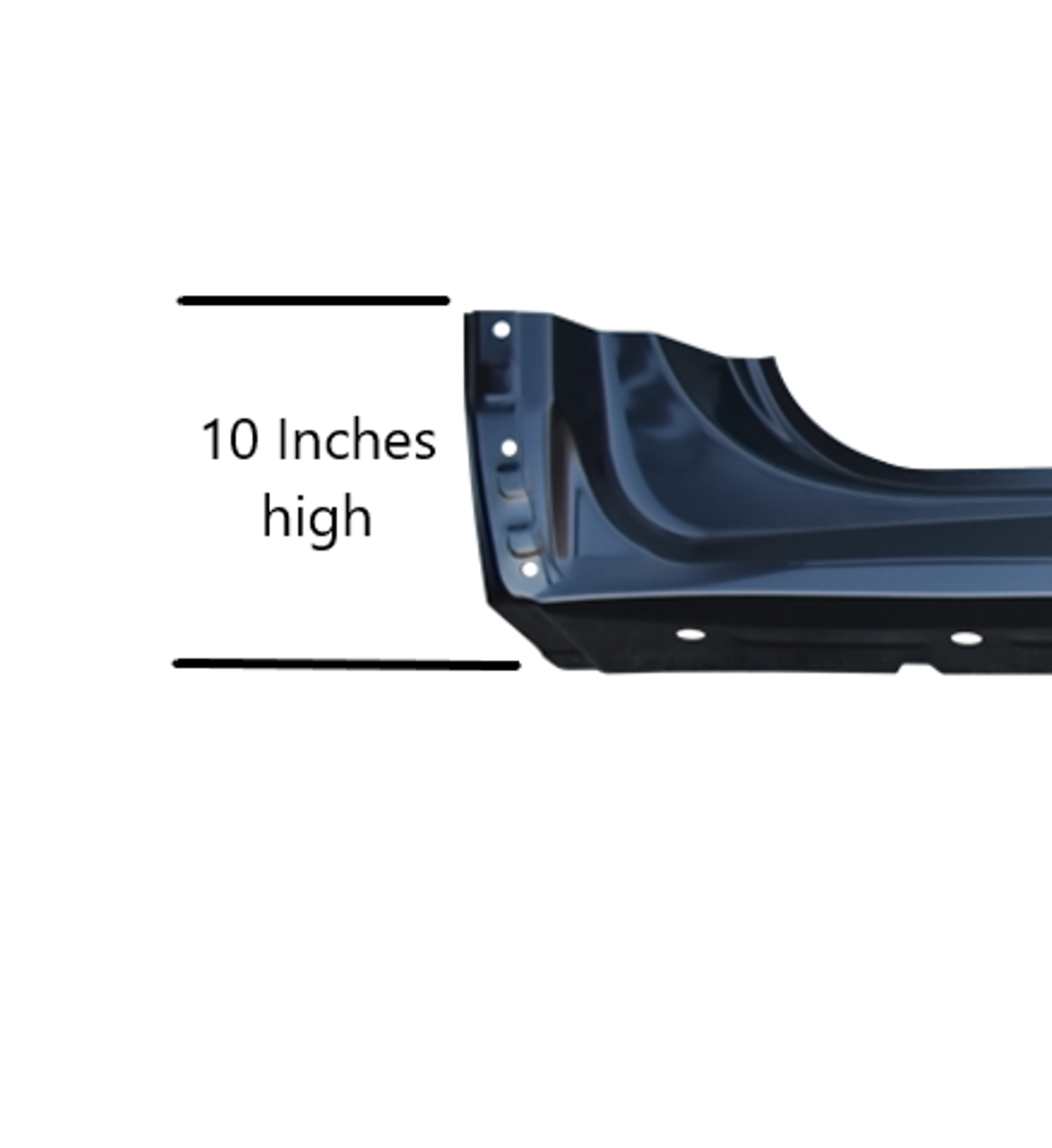 Rh 2015-2020 Suburban Yukon XL and Escalade ESV Factory Style Outer Rocker Panel W/Quarter Front Section
