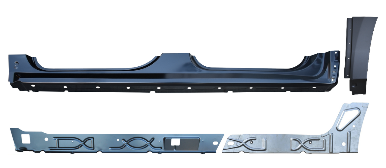 Lh 2015-2020 Suburban Yukon XL and Escalade ESV Factory Style Outer/Inner Rocker Panel W/Quarter Front Section