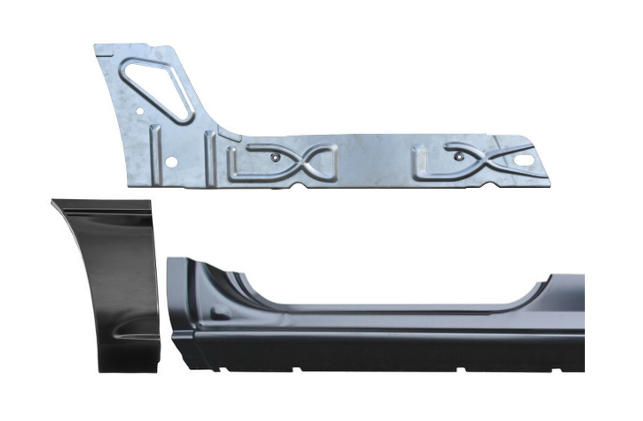 Rh 2000-2006 Suburban / Avalanche & Yukon Xl Rear Inner/ Outer Rocker & Quarter Front Section