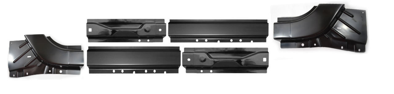 Lh Rh 1999-2016 Ford Superduty Rocker Panel Front/Rear Door Set (4 Door Extended Cab)