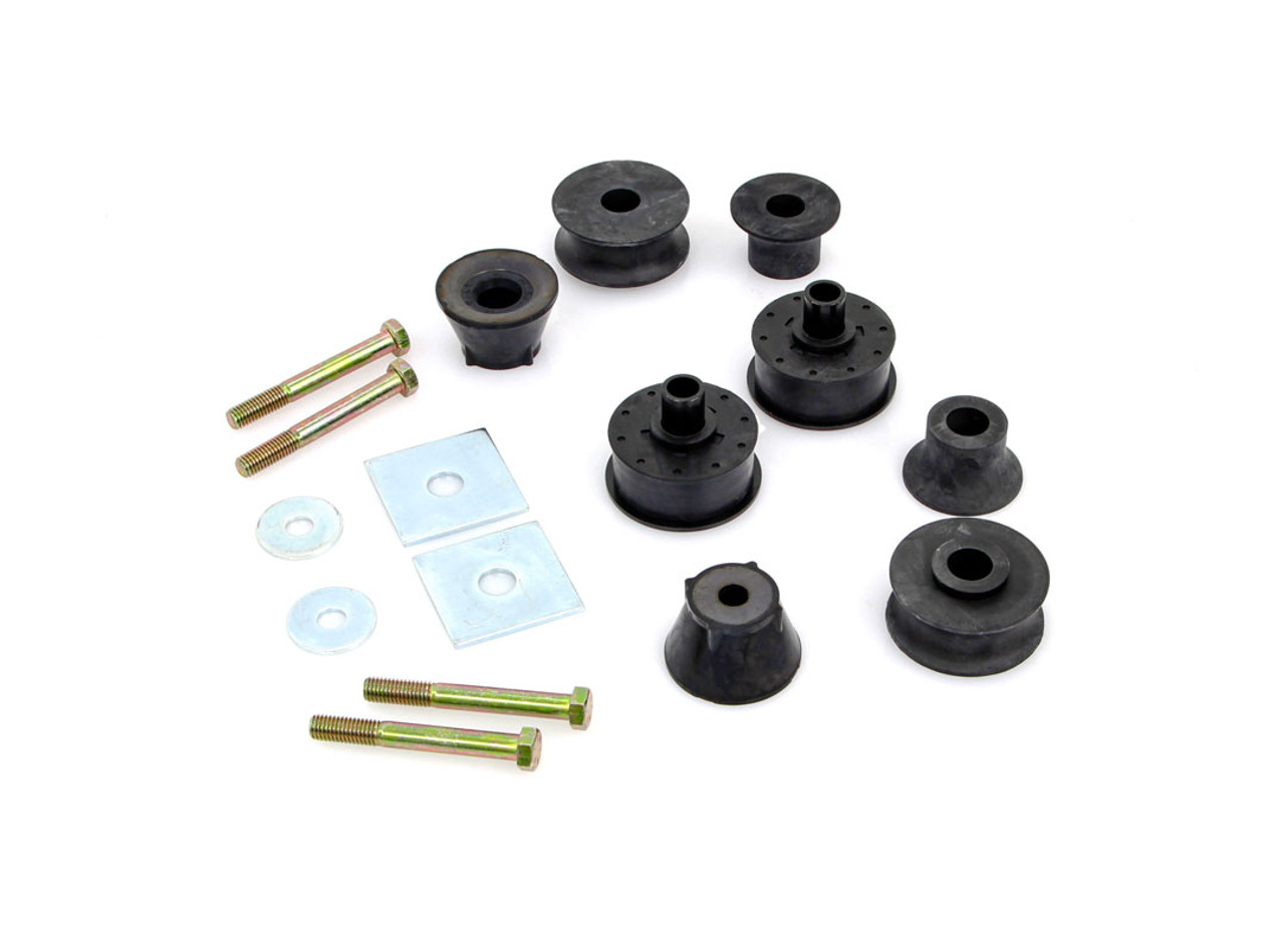 Cab Mount Kit - 16 pcs - 73-80 Chevy GMC C/K Pickup Truck C10 / C15 Standard Cab 2WD 1/2 Ton