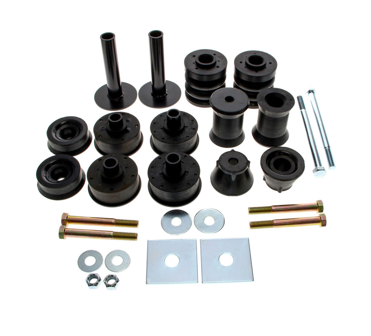 Complete Body Mounting Kit - Cab & Radiator Mounts - 73-80 Chevy GMC 4WD 1/2 & 3/4 Ton Truck - Standard Cab