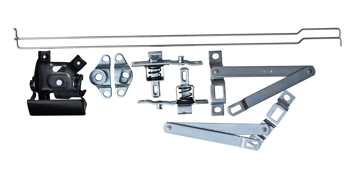 1977-1980 Chevy Gmc Truck 9 Piece Tailgate Hinge Assembly Kit Fleetside